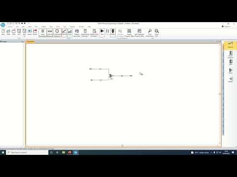 PRO/II 10.2 Process Simulation – Step 1: Building the process flow diagram