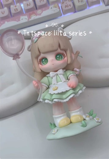 This is probably one of the BEST blind boxes I’ve seen, they’re literally ALL so cute 😭😭 @tntspace_official @TNT SPACE US #blindbox #blindboxopening #cutefigures #girlsetup #pinksetup