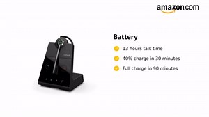 Jabra Engage 65 Flex Wireless Convertible Headset - Noise Cancelling, Dual Connectivity, Lightweight and Comfortable (Renewed)