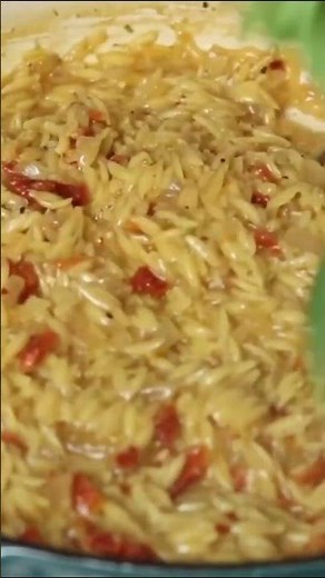 One-Pan Mediterranean Chicken and Orzo