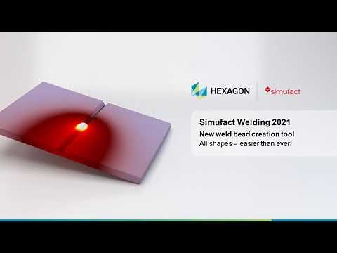 Simufact Welding 2021 - New weld bead creation tool