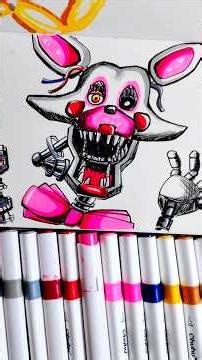 Drawing The Mangle from Fnaf 2 #fypシ #art #fnaf2 #fivenightsatfreddys #drawing #manglefnaf