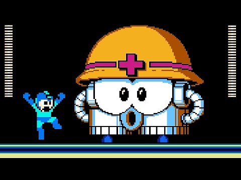 Mega Man 6 Unique Harassment (NES) All Bosses (No Damage)