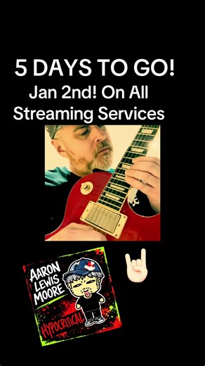 5 days to go! My debut pro single is out Jan 2nd! Stream on all streaming services 🤘🏻#newmusic