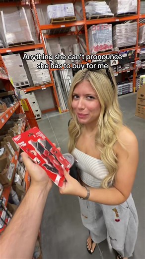 Wife Buys Tools She Can't Pronounce at Home Depot