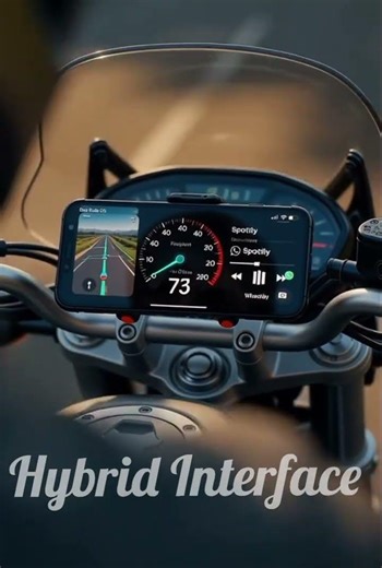 Turn your phone into a motorcycle dashboard