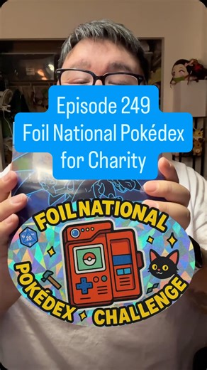 Seattle Extra Rice on Instagram: "✨ Building a Foil National Pokédex for Charity! ✨ EPISODE 249 I’m completing the National Pokédex—but every card must be FOIL! I’ll open packs EVERYDAY and attepting to fill out Pokédex with foil cards, all while raising money for Extra Life to support Seattle Children’s Hospital. The link in my bio has more info if you’d like to make a difference! Join the journey, share the fun, and help make a difference! Drop your favorite Pokémon in the comments! See you ne