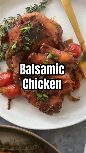 Balsamic Chicken | The Juiciest Balsamic Chicken Made With ONE Marinade — Ready in Minutes!