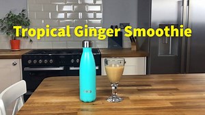 Fed up of winter & the cold already? Check out Charlotte's Tropical Ginger Smoothie recipe! It’s tasty, healthy & that little bit of sunshine we all need right now! 😎🍹 Full recipe available here 👉 https://shonline.co.uk/blogs/sho-blog-home-page/tropical-ginger-smoothie | SHO