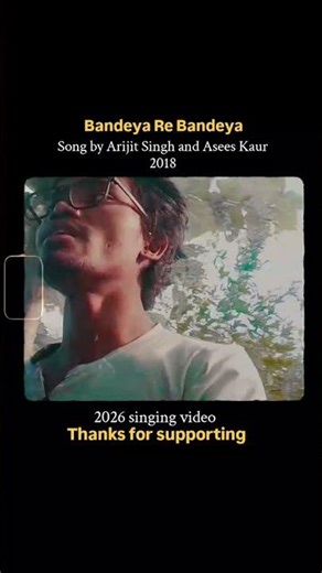 Bandeya Re Bandeya 😊 2026 singing video
