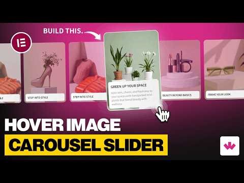Create a FREE Interactive Image Carousel in Elementor!