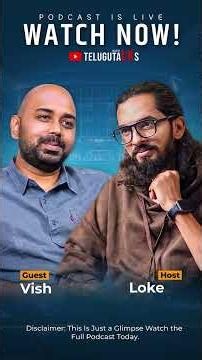 BBA Job Scope & Building MVPs with AI | Vishnu Vankayala | Telugu Talks