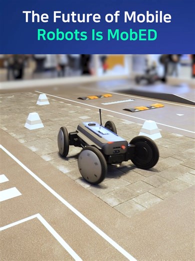 Hyundai MobED Mobile Robot Platform | Next-Generation Robotics for Logistics Hyundai Motor Company and Kia have introduced MobED, an innovative mobile robot platform designed to operate across a wide range of industrial environments. MobED features four independently driven wheels that automatically adjust to changes in ground height, allowing the platform to maintain stability and horizontal balance even on uneven surfaces. This advanced mobility architecture enables smooth movement across comp