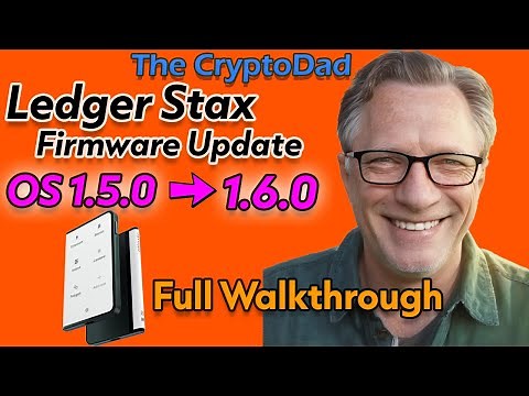 Ledger Stax Firmware Update: 1.5.0 to 1.6.0 Complete Walkthrough 📲🔐