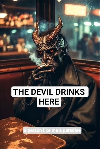The Devil Drinks Here: Neon Confession Horror Short Film #shorts #fyp #viral