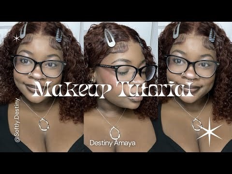 Updated Makeup Tutorial 🦢 | Destiny Amaya