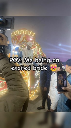 Me being an excited bride #youtubeshorts