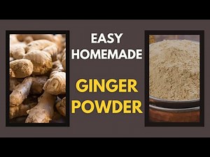 How to Make Ginger Powder at Home | Preserve Ginger for Longer | Oluwatunseyi