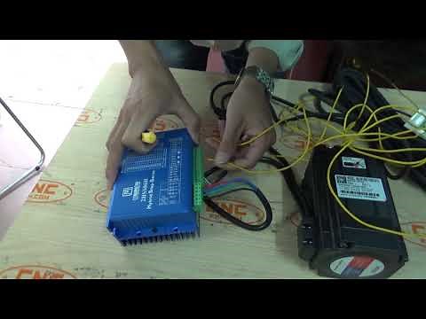 Hướng dẫn đấu nối Động cơ 86J18118EC + Driver 2HSS86H Bộ động cơ Hybird Secvor 8Nm JMC