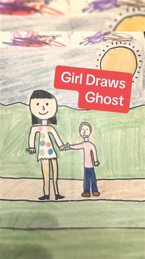 Girl Draws A Ghost!? #scarystories | Rod Studios