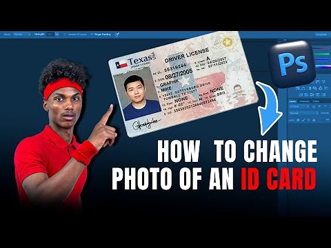 How to Edit any ID Card (Adobe Photoshop Tutorial)