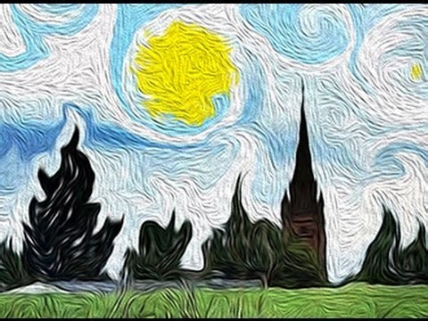 Photoshop CS6 tutorial: Oil paint. How to transform a photo into an impressionist painting