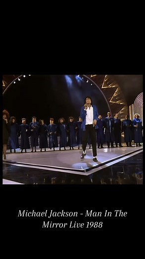 Michael Jackson's Man In The Mirror Live Performance 1988