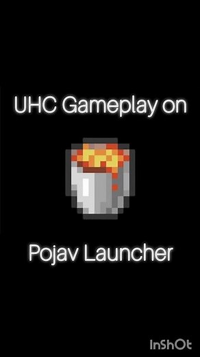 UHC GAMEPLAY ON MOBILE| POJAV LAUNCHER, PART- 2