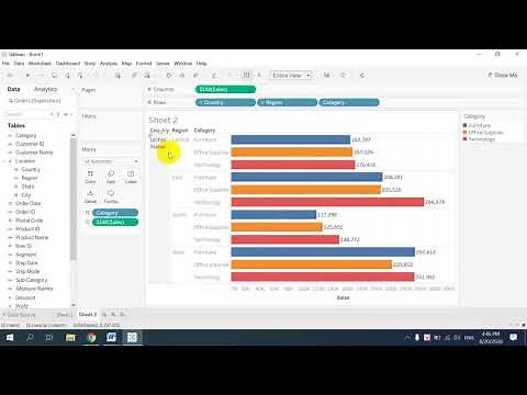 Hướng dẫn sử dụng Tableau để Phân tích và trực quan hóa dữ liệu (Phần 3)