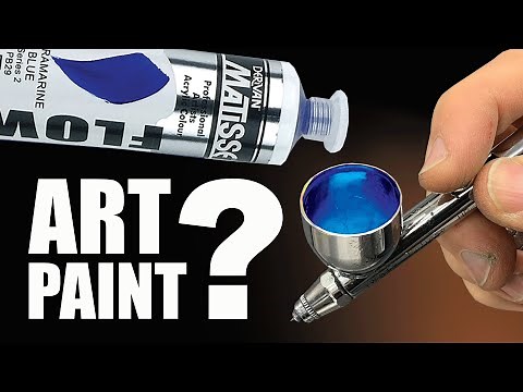 Will Acrylic Art Paint work in your Airbrush?