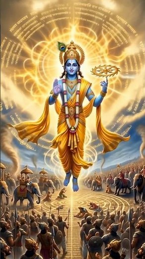 🕉️ Krishna’s Divine Teaching to Arjuna| Bhagavad Gita Wisdom | Epic Mahabharata Scene #Krishna