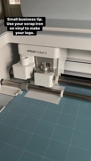 587K views · 15K reactions | Small business tip! Use scrap iron on vinyl to add your logo to you T-shirts. That way your customers know where to reorder from. #cricutmade #cricutcrafts #cricuttips #cricuthacks #cricutmade #cricutmaker #smallbusinesstips | Weekend Craft | Facebook