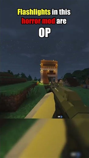 Flashlights in this horror mod are OP