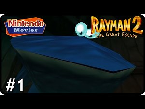Rayman 2 - Episode 1: The Great Escape / Woods of Light (100% Walkthrough)