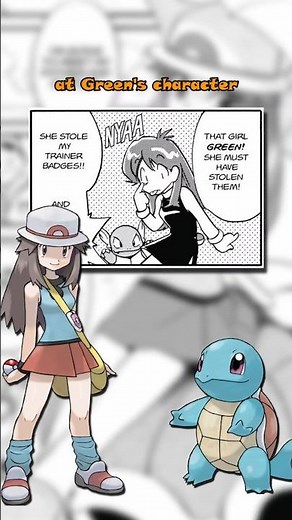 What kind of trainer was Green like in Pokemon Adventures