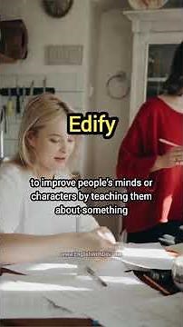 Edify Definition & Meaning