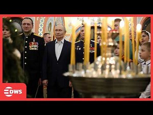 FULL CEREMONY: Putin Attends Orthodox Christmas Service in Moscow as Russia Marks Holiday | AK1G