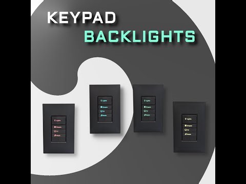 Keypad Backlights - Simple backlight control for Control4 Keypads