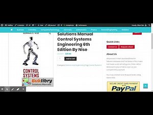 Solutions Manual Control Systems Engineering 6th edition by Nise