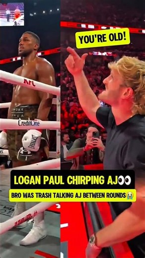 Logan Paul TRASH TALKING AJ😭 live now on ‪@Netflix‬