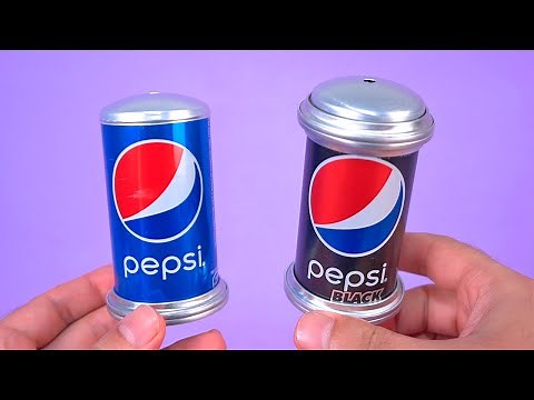 Make Amazing Toothpick Holders Using Soda Cans