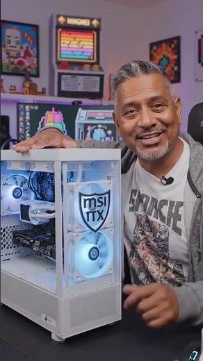 Ningmei Lumishore Gaming PC | AMD Ryzen 7 5700X | NVIDIA RTX 5060 | 32GB RAM | 1TB SSD | Wi‑Fi