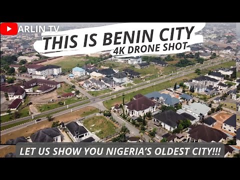 Fly Benin City, Edo State: Drone View of the Oldest City in Nigeria (4K Aerial View)