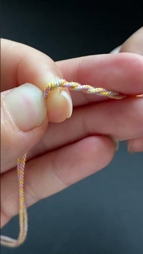Tibetan bracelet | Four-strand braid, winding, snake knot, simple tutorial for beginners #diy