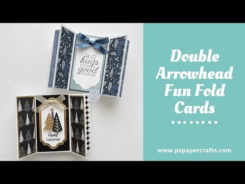How To Make Double Arrowhead Fun Fold Cards