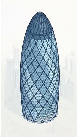 Why This Skyscraper Has No Straight Walls #construction #engineering #civilengineering