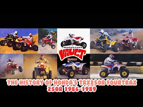 Honda TRX250R FourTrax History 1986–1989 | Legendary Sport ATV