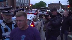 Liverpool counter-protestors defend mosque from far-right thugs