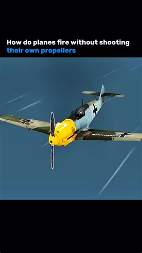 aianalyse on Instagram: "Fascinating engineering strikes again Early propeller aircraft used synchronization gear, a mechanical system that timed each bullet to fire only when a propeller blade wasn’t in the way. The gun was linked directly to the engine’s rotation, allowing precise split second control. This innovation transformed air combat, letting pilots aim straight ahead without hitting their own propeller blades."