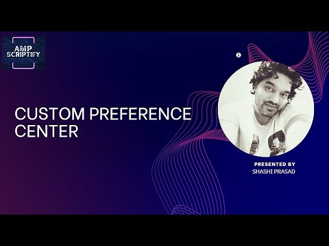 Building a Custom Preference Center in Salesforce Marketing Cloud